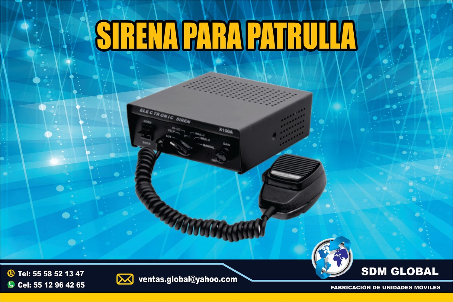 VENTA DE SIRENA MARCA Epcom System<br>