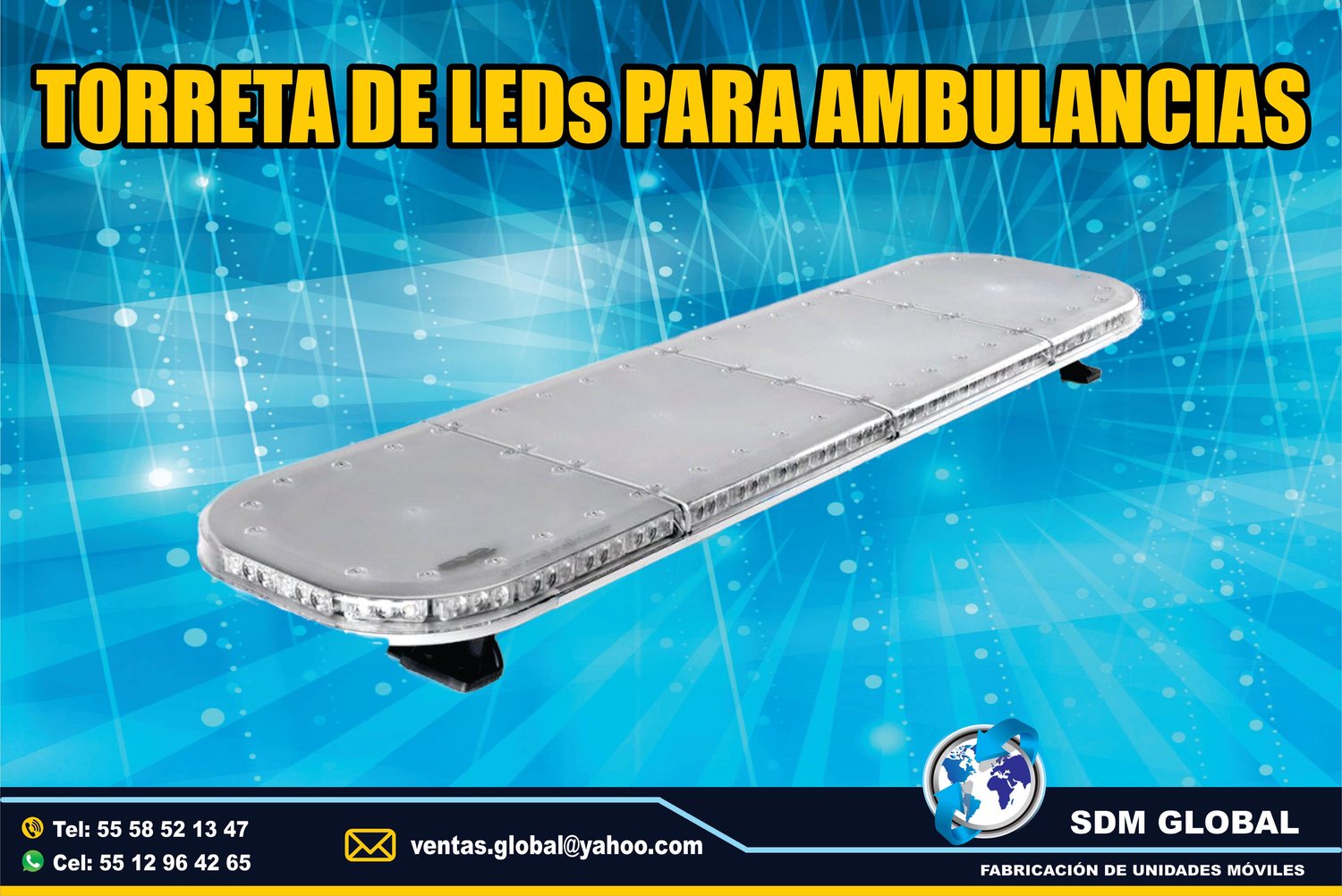 VENTA DE Torreta y equipo para ambulancias MARCA Epcom System 