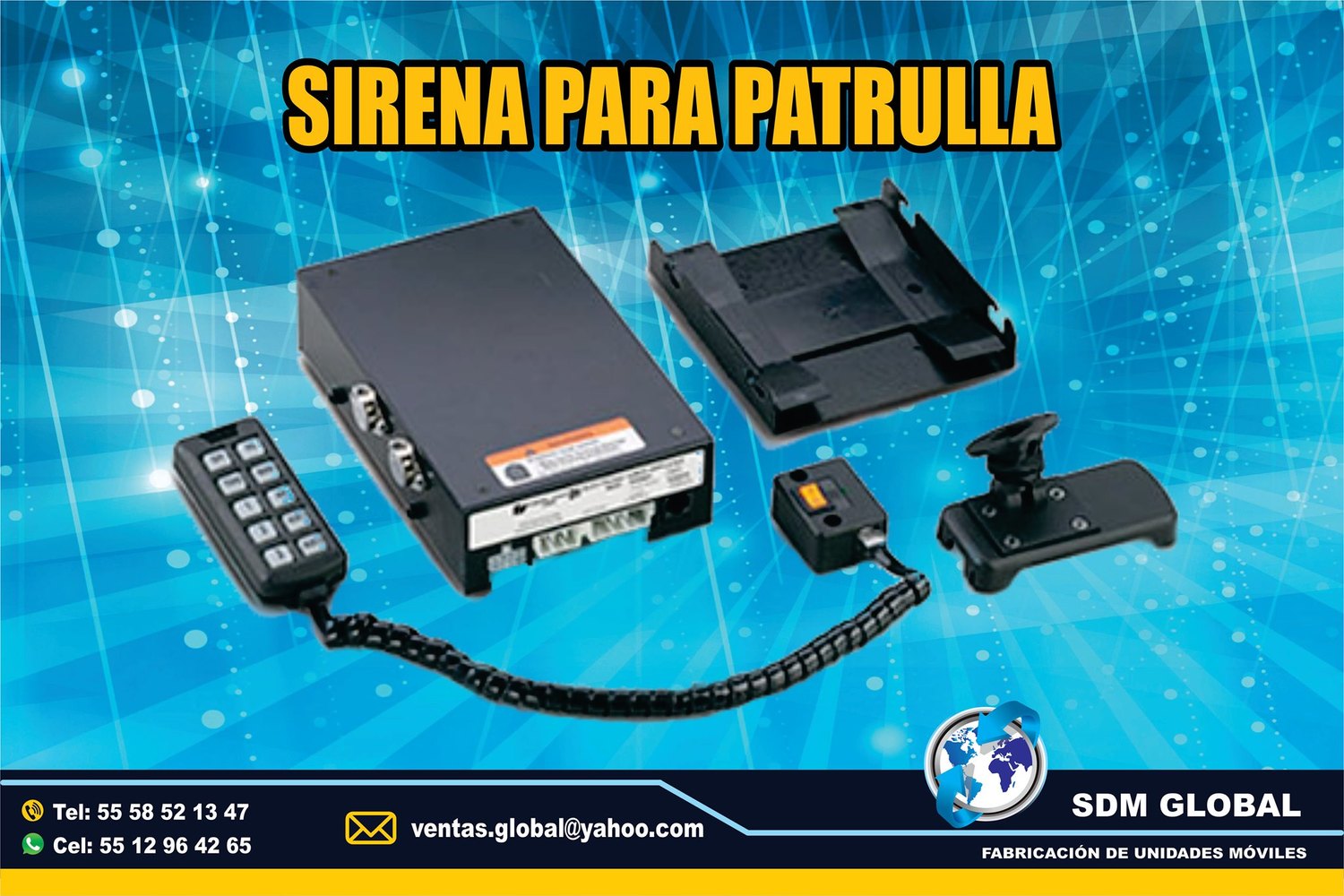 VENTA DE Sirena y equipo para ambulancias MARCA Epcom System<br>