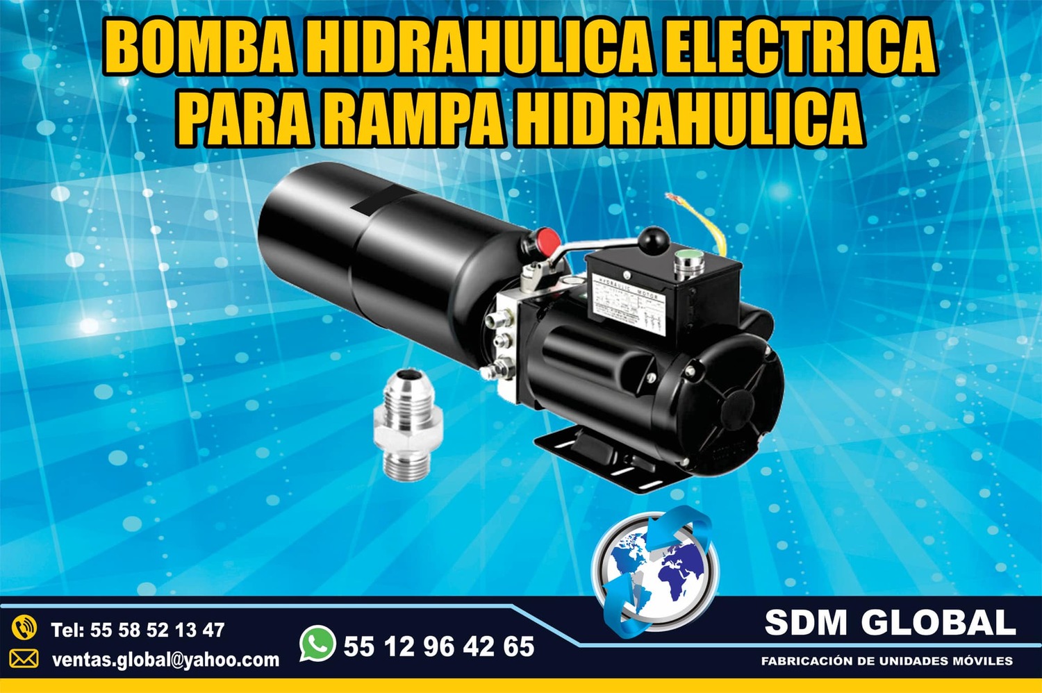 Venta de Bomba electrica para Rampas Hidrahulicas<br>
