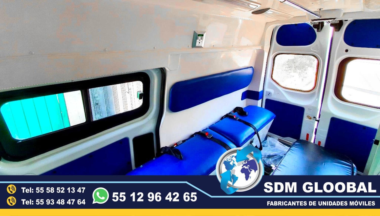 Venta de Ambulancias de Traslado de Tipo 1 y Tipo 2 Hecho en Mexico.<br>