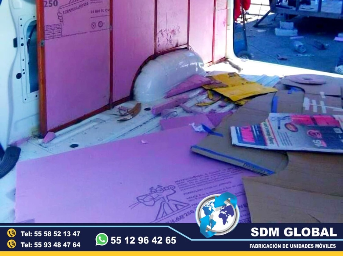 Fabricacion de Unidad Movil de Policia de Genero rosa violetas atencion a la mujer en Mexico<br>