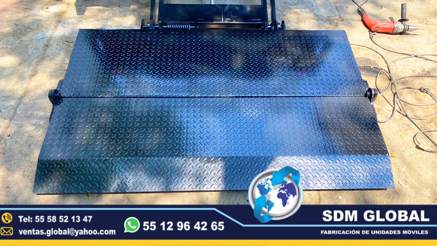 Fabricantes de Rampas Hidraulicas para camioneta y camion de carga<br>