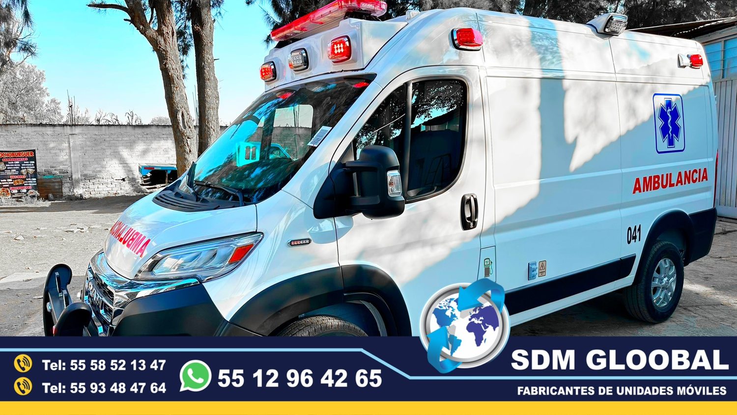 Venta de Ambulancias de Traslado de Tipo 1 y Tipo 2 Hecho en Mexico.<br>