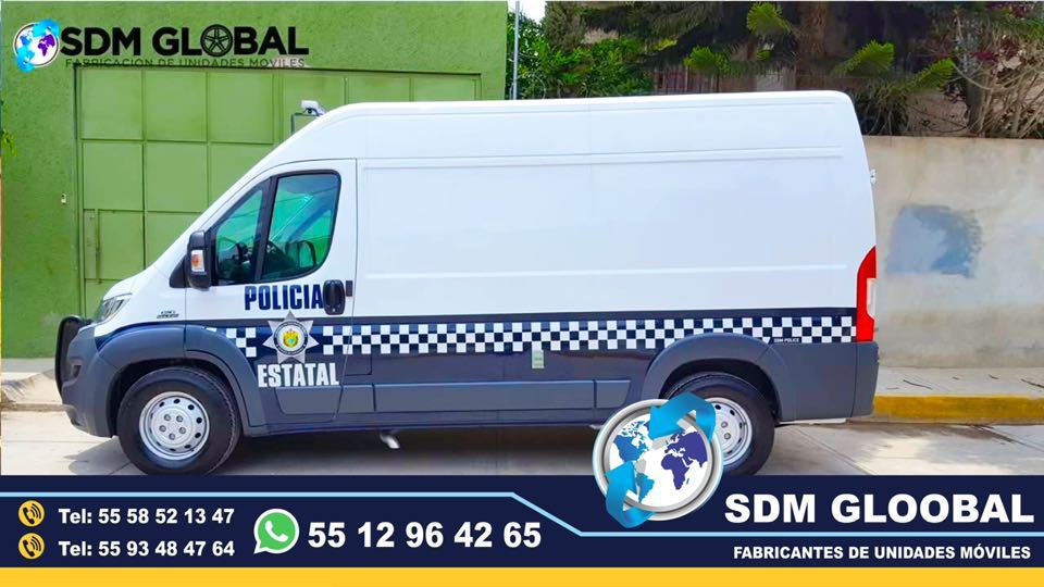 Fabricacion de Unidades Moviles de Primer Respondiente seguridad publica municipal oficina movil<br>