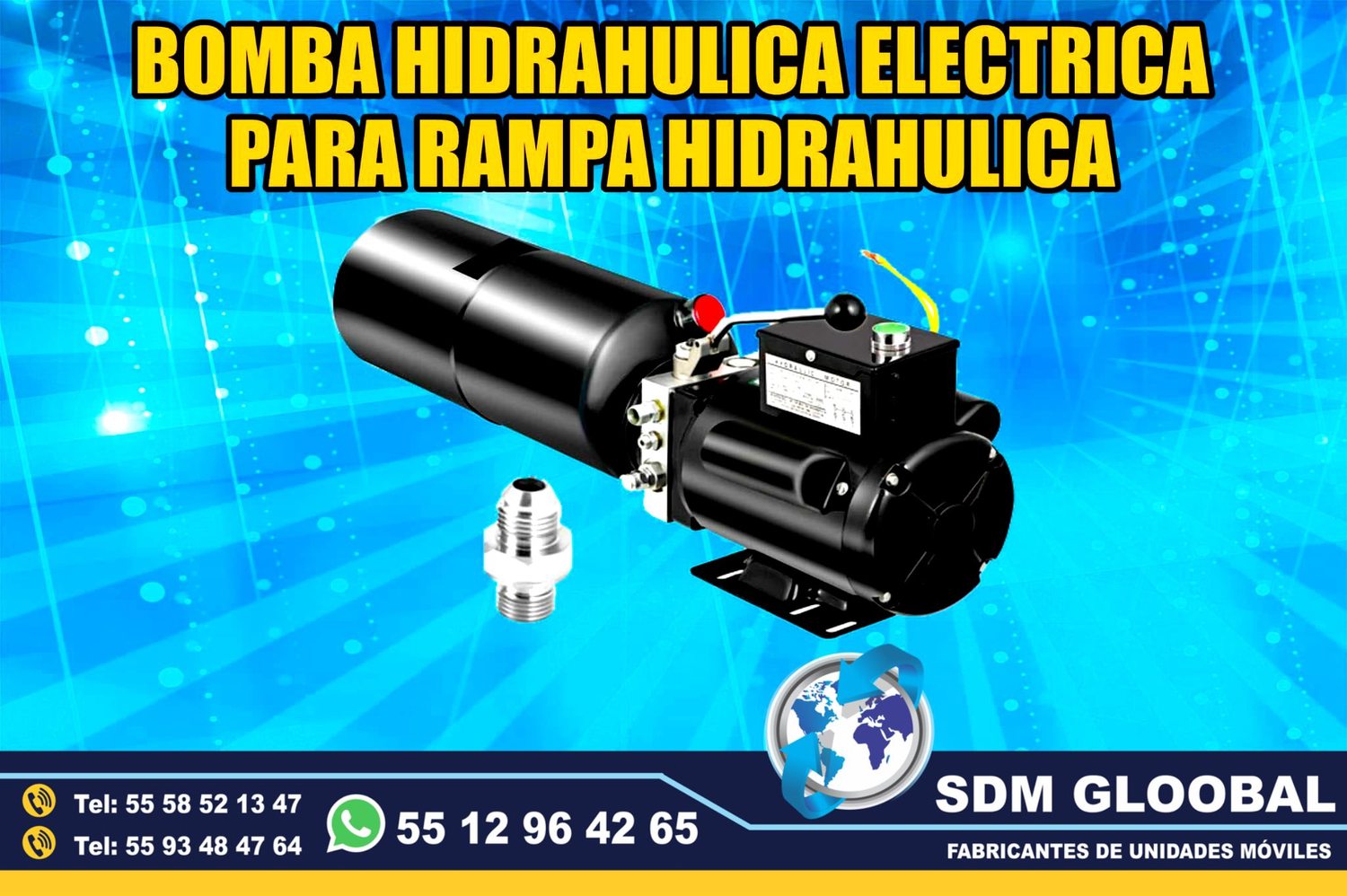 Venta de Bomba electrica para Rampas Hidraulicas de carga<br>