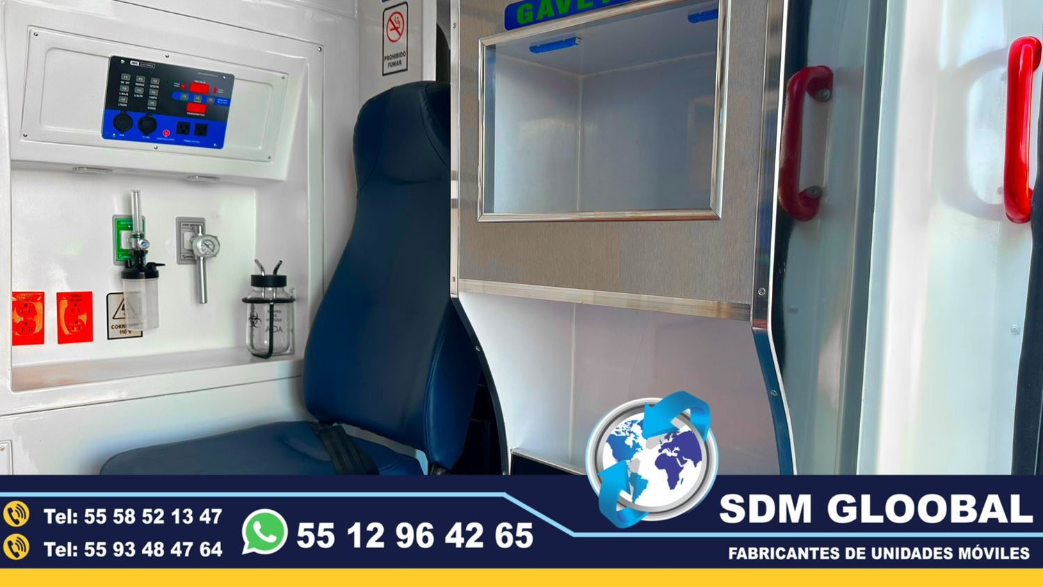 Venta de Ambulancias de Traslado de Tipo 1 y Tipo 2 Hecho en Mexico.<br>