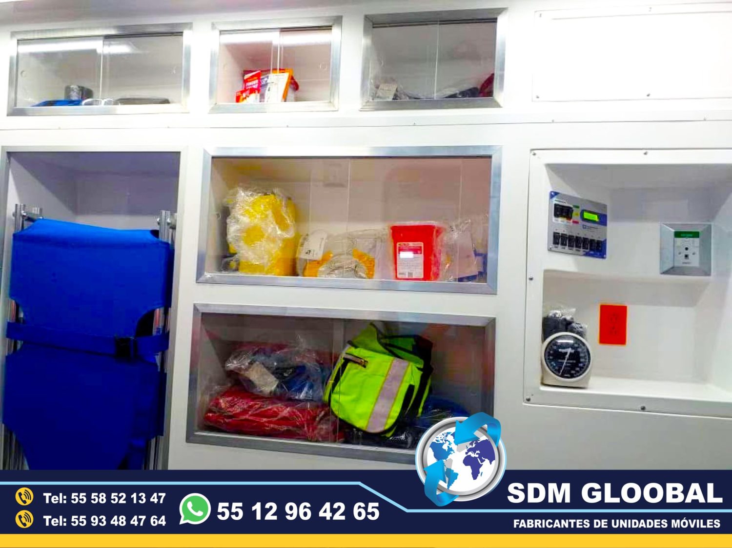 Venta de Ambulancias de Traslado de Tipo 1 y Tipo 2 Hecho en Mexico.<br>