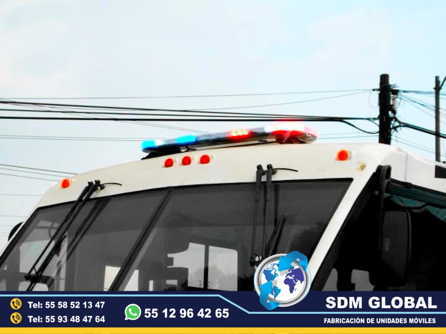 Fabricacion de unidad movil para traslado de personal, policias elementos de seguridad publica<br>
