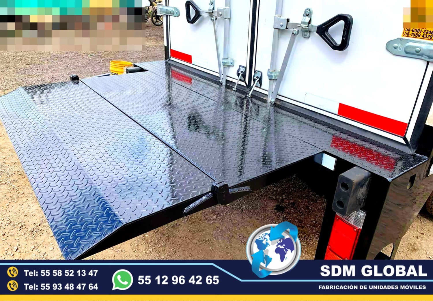 Fabricantes de Rampas Hidraulicas para camioneta y camion de carga<br>