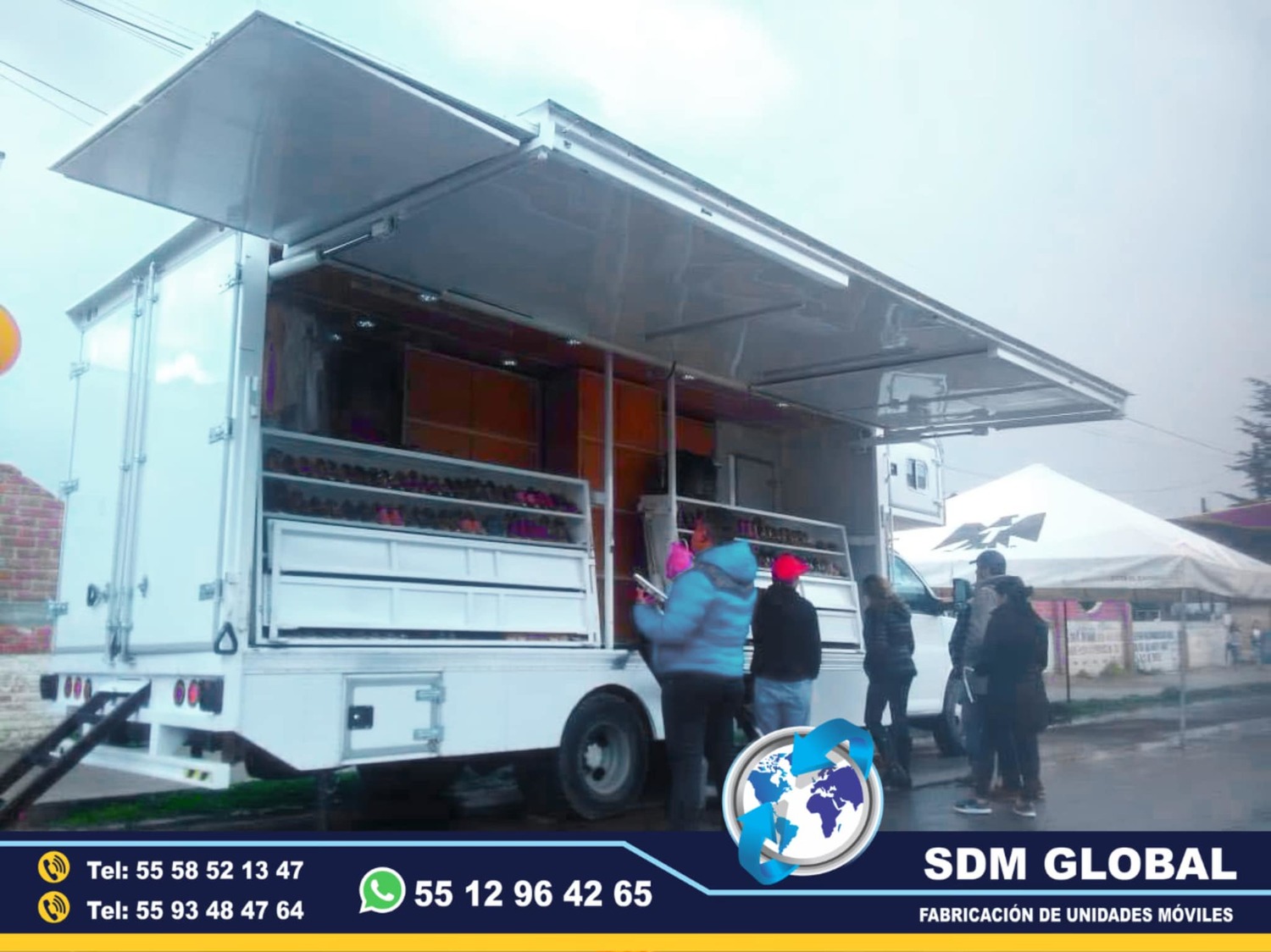 Fabricacion de Unidad Movil para venta de productos hecho de Mexico<br>