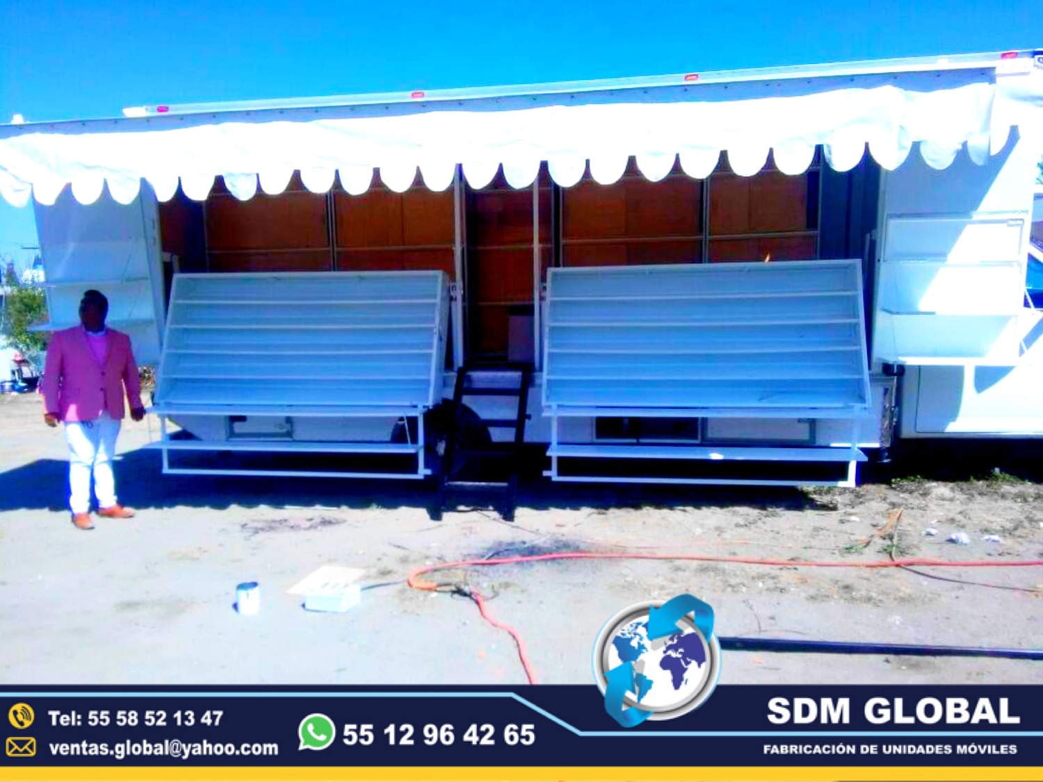 Fabricacion de Unidad Movil Especial para promocion de productos Hecho en Mexico<br>