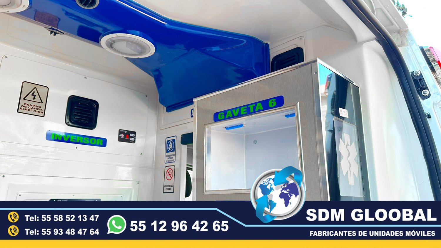 Venta de Ambulancias de Traslado de Tipo 1 y Tipo 2 Hecho en Mexico.<br>