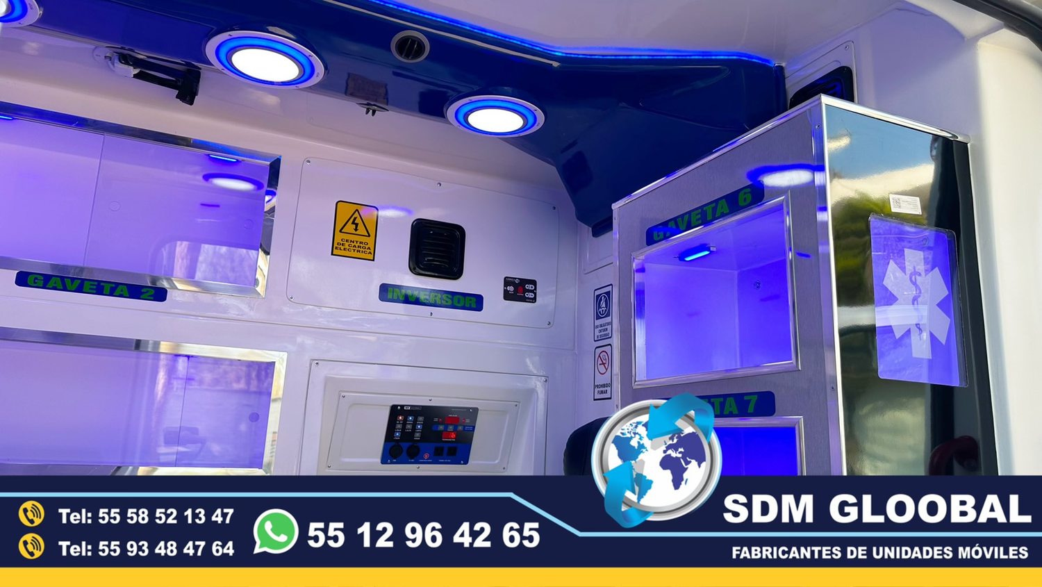 Venta de Ambulancias de Traslado de Tipo 1 y Tipo 2 Hecho en Mexico.<br>