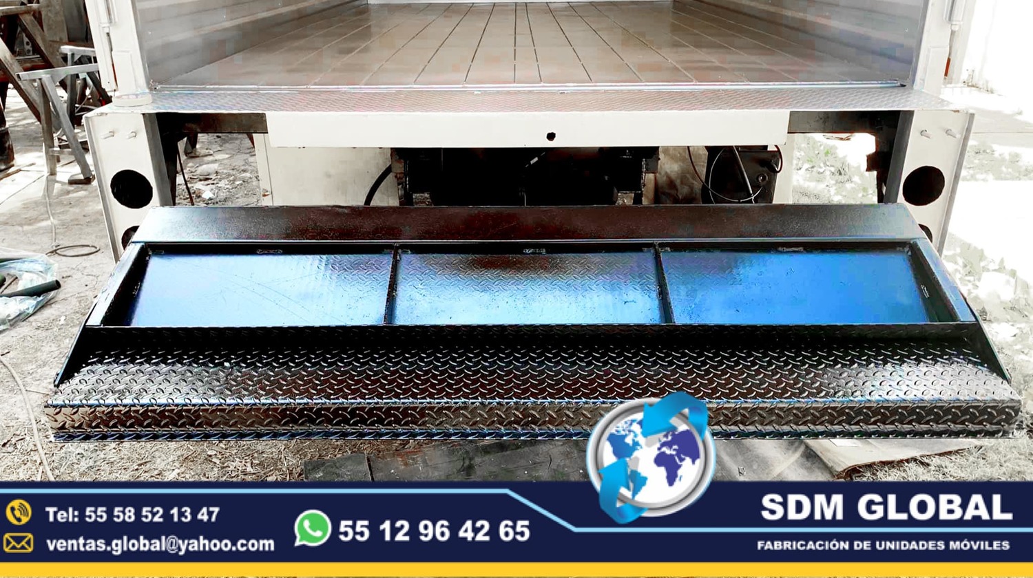 Fabricantes de Rampas Hidraulicas para camioneta y camion de carga<br>