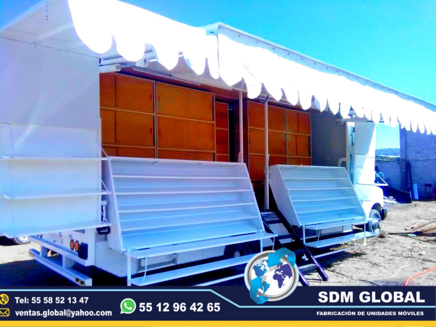 Fabricacion de Unidad Movil Especial para promocion de productos Hecho en Mexico<br>