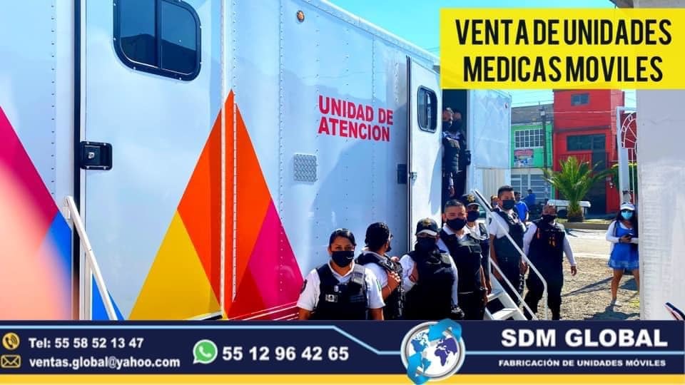 Venta de Unidades Medicas Moviles Especiales hecho en Mexico 