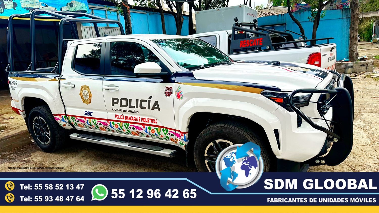 Conversion Equipamiento y venta de equipo para patrullas nuevas   