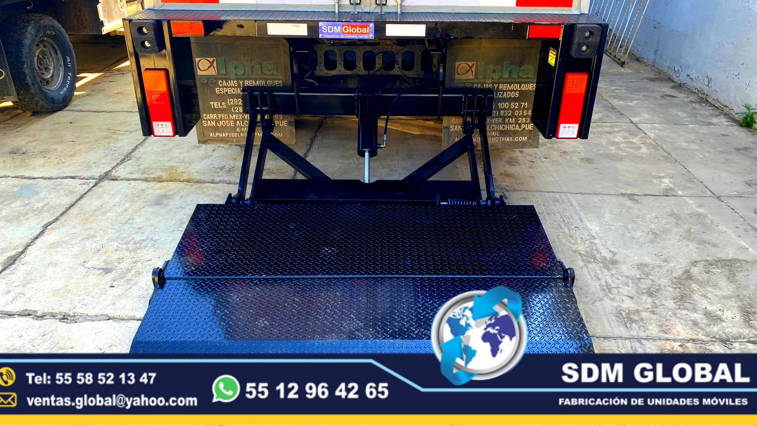 Fabricantes de Rampas Hidraulicas para camioneta y camion de carga<br>