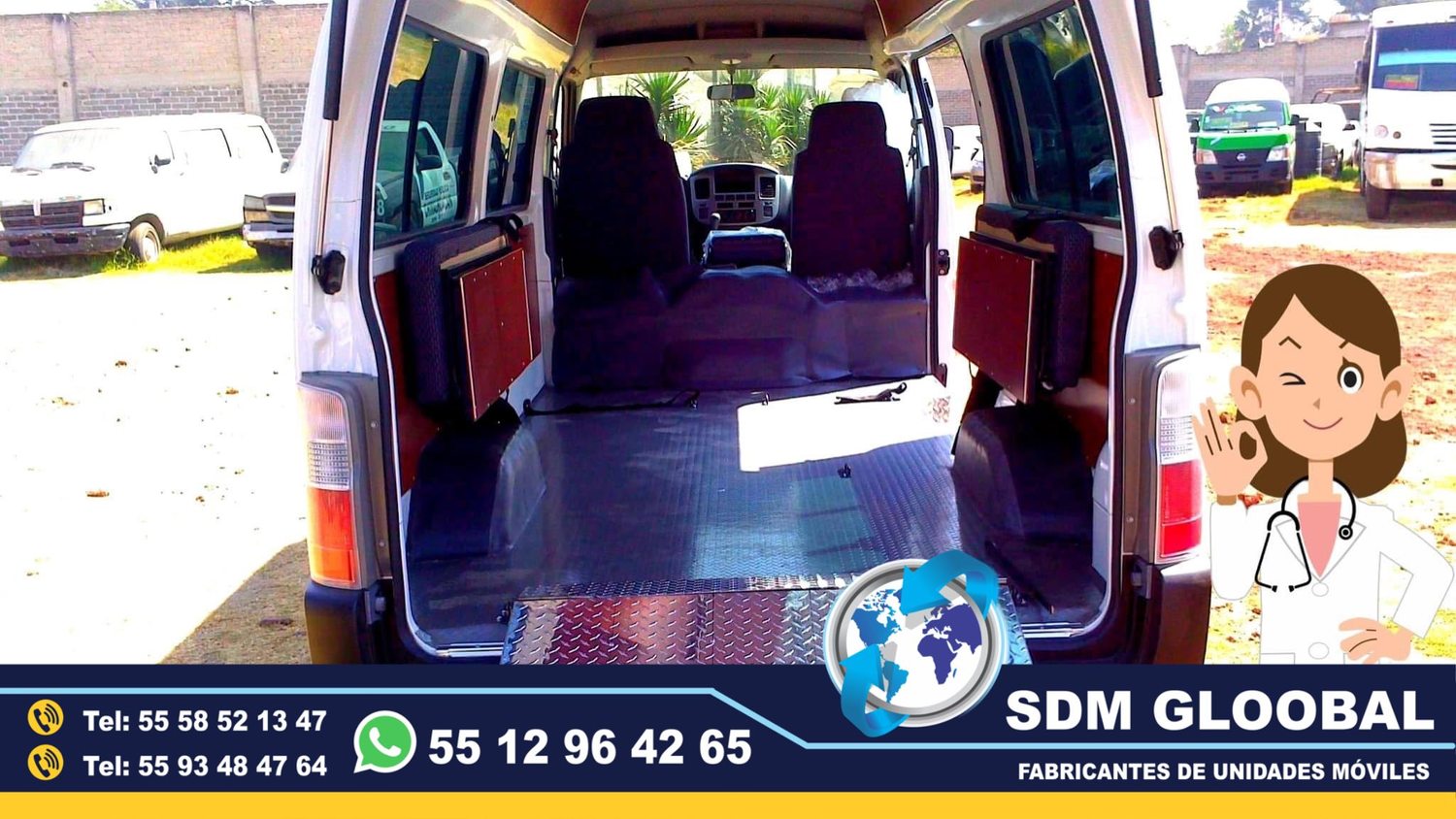 Venta de Unidades Medicas Moviles Especiales Hecho en Mexico<br>