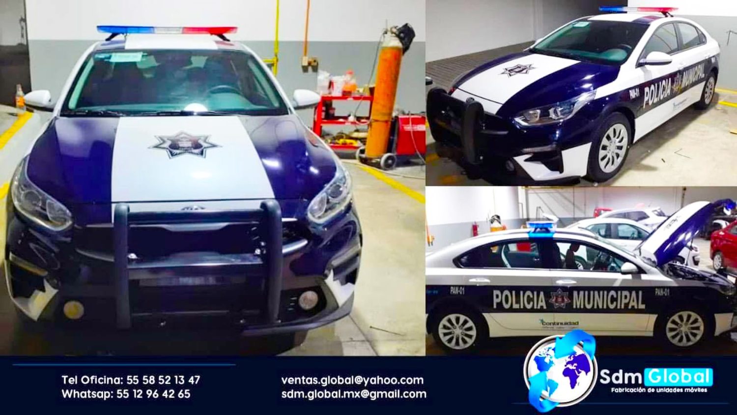 Equipo para Patrullas Sedán Somos tu Mejor Opcion <br>