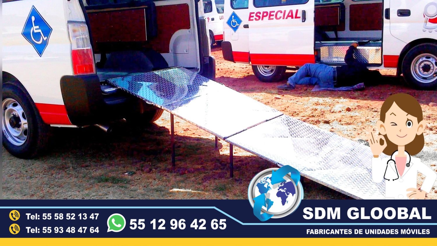 Venta de Unidades Medicas Moviles Especiales Hecho en Mexico<br>