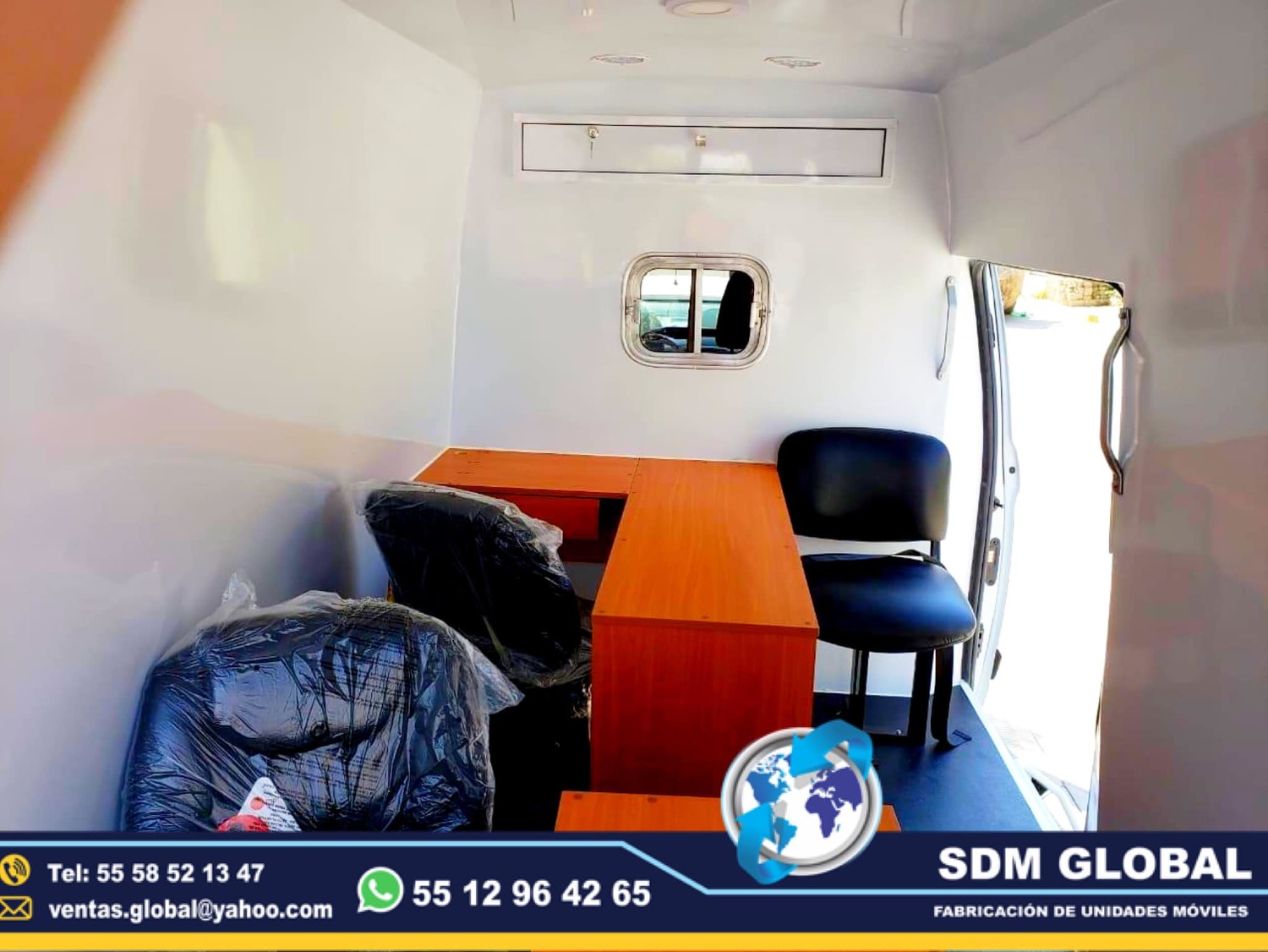 Fabricacion de Unidades Moviles de Primer Respondiente seguridad publica municipal oficina movil<br>