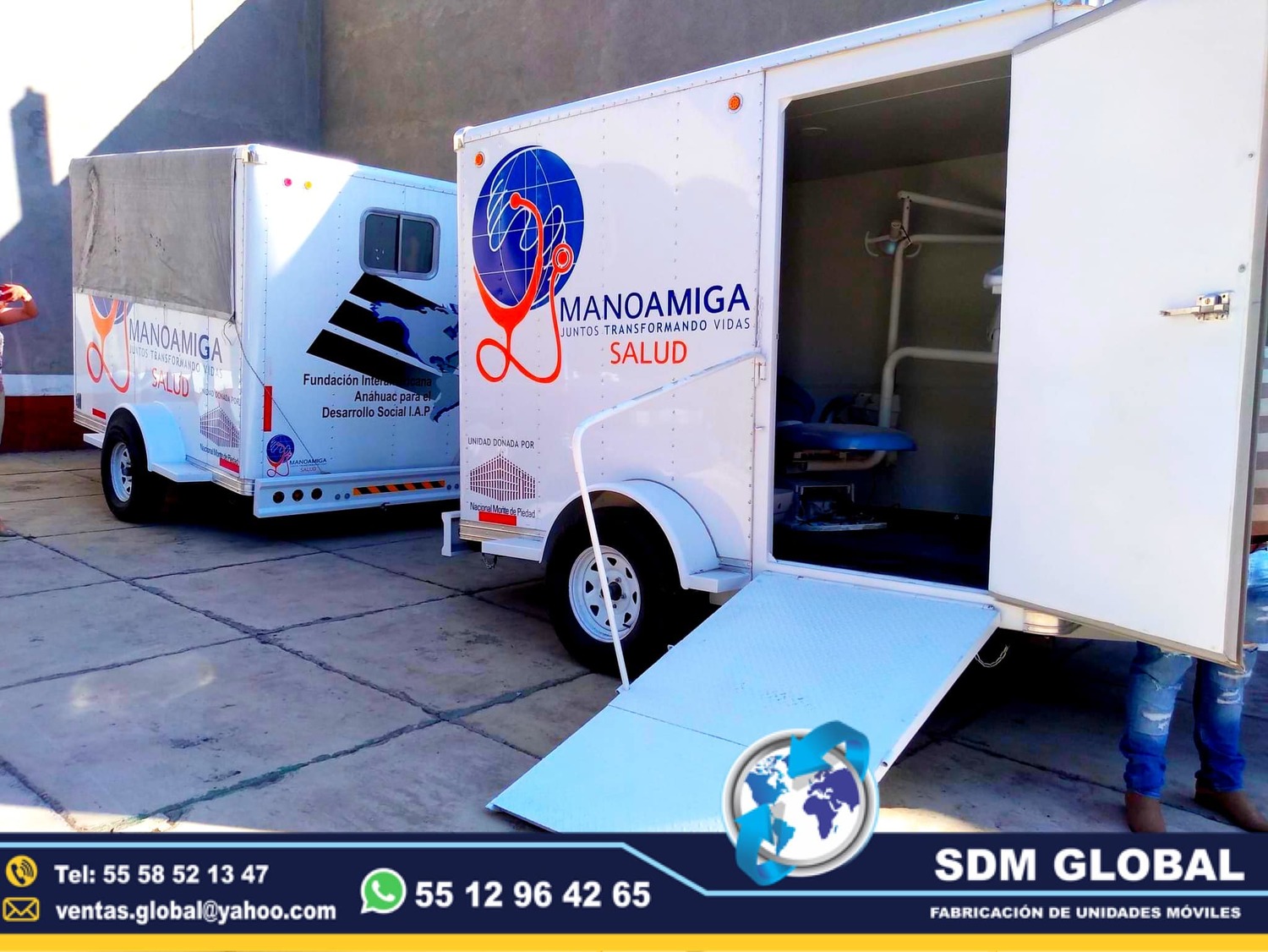 Venta de Unidades Medicas Moviles Especiales hecho en Mexico<br>