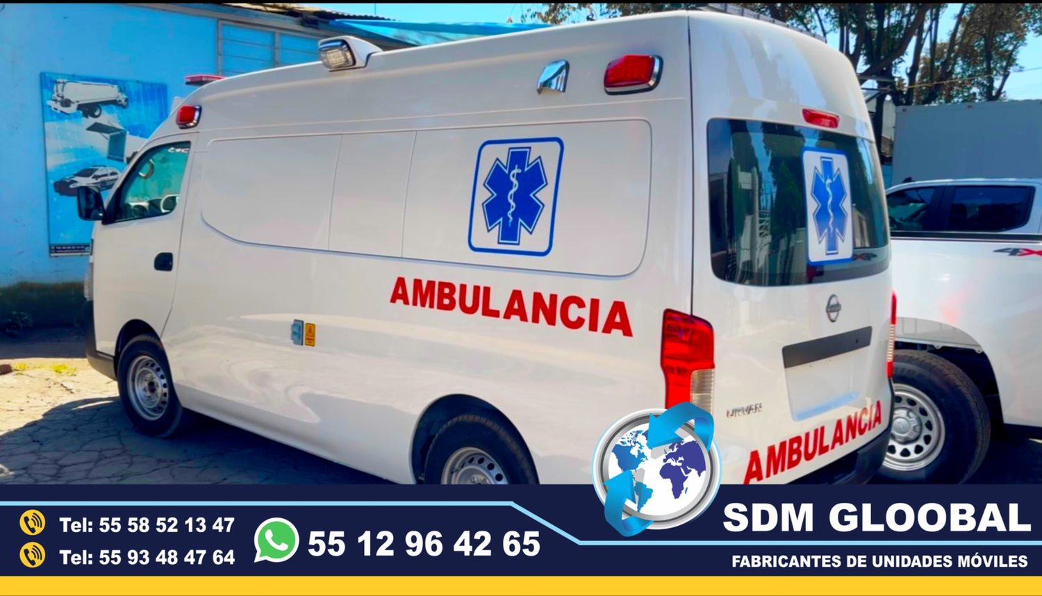 Venta de Ambulancias de Traslado de Tipo 1 y Tipo 2 Hecho en Mexico.<br>