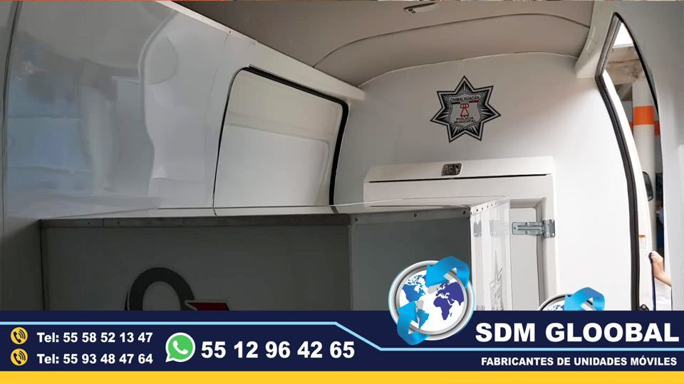 Fabricacion de Unidades Moviles de Primer Respondiente seguridad publica municipal oficina movil<br>