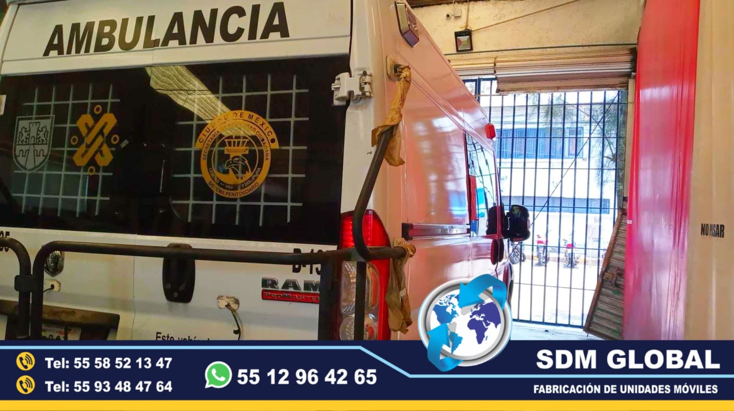 Venta de Ambulancias de Traslado de Tipo 1 y Tipo 2 Hecho en Mexico.<br>