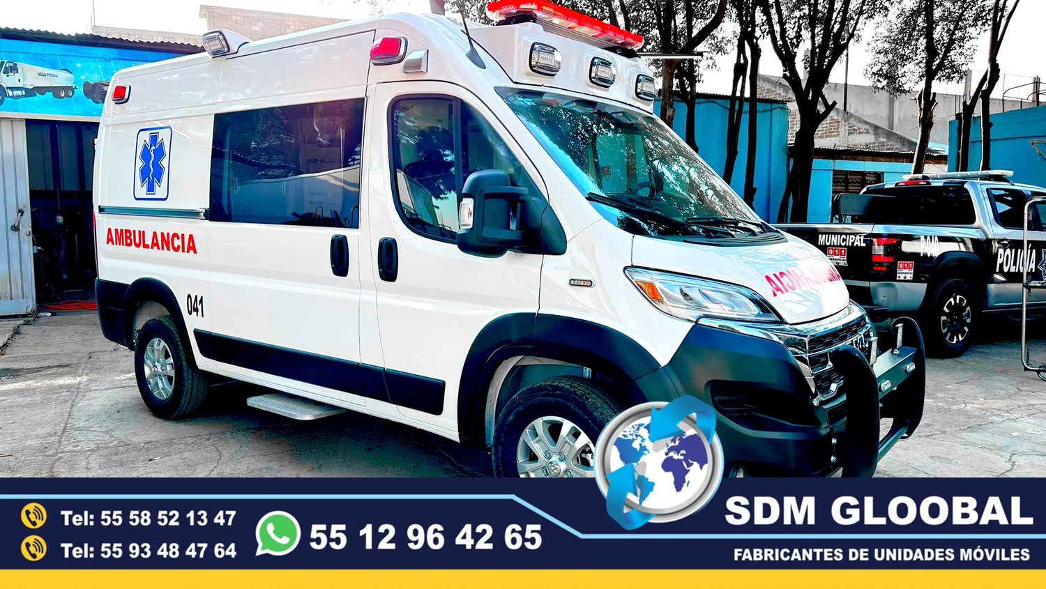 Venta de Ambulancias de Traslado de Tipo 1 y Tipo 2 Hecho en Mexico.<br>