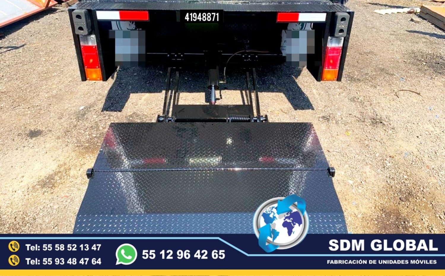 Fabricantes de Rampas Hidraulicas para camioneta y camion de carga<br>